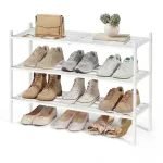 Kingariiul 3-korruseline 70x25x515 cm valge bambus