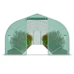 Kasvuhoone 900 &times; 300 &times; 200 cm terasraam ja PE-kate