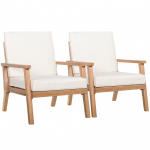 Puidust aiatoolid 66x78x75 cm Pruun