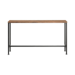 Kitsas konsoollaud 120 cm metallalus 20 cm s&uuml;gav