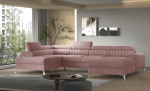 Nurgadiivan Lacante 354x92x202 cm Roosa