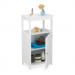 Vannitoakapp 83&times;45&times;30 cm valge MDF reguleeritavad riiulid