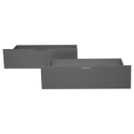 Voodisahtel ratastel 82x53x22 hall