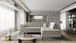 Nurgadiivan Lanvin 260x93x90 cm Beež