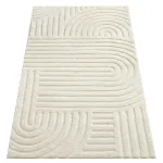Vaip 3D 150x80 cm kreemvalge masinpestav libisemiskindel