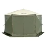 Paviljonitelk 3.66x3.66x2.4 m roheline 8 inimesele