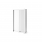 Liugustega Riidekapp Biancco II 120x220x60 cm Valge