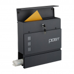 Rauast postkast 37 x 37 x 12 cm ajalehetoruga