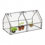 Kasvuhoone 92x180x92 cm l&auml;bipaistev PVC-kate