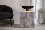 Abilaud York 40 x 40 cm tumehall marmormustriga MDF