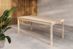 Kenya s&ouml;&ouml;gilaud 180 x 90 cm valgepesu tiikpuulaud
