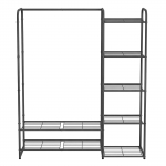 Riidepuu 29 x 112 x 158,4 cm mattmust teras 73 kg