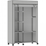 Riidest riidekapp 103 x 43 x 162,5 cm helehall