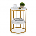 Abilaud 57 x 40 cm marmorimuster metallraam 2 riiulit