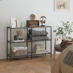 Konsoollaud must 100x30x73 cm