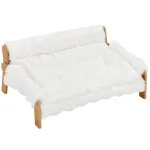 P&otilde;randast t&otilde;stetud koeravoodi 70 &times; 47 cm valge