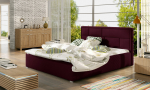 Voodi Latina 180x200 200x93x223 cm Tume Lilla