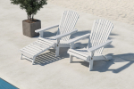 Lamamistool Tropea valge puit