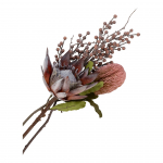 Kunstlill King Protea kimp 74 cm