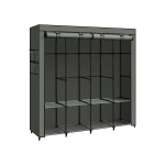 Riidest riidekapp 45 x 170 x 167 cm tume