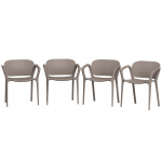 Plastist aiatoolid 60x56x75 cm Hall