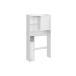 WC kapp riiuliga 25 x 83 x 170 cm valge