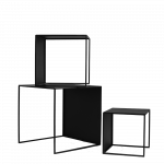 V&auml;ikesed diivanilauad 2Wall Trio 35x45x55cm must