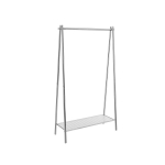 Metallist riidestange 34 x 93 x 153 cm h&otilde;bedane