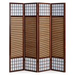 Ruumijagaja 175x176x2 cm Tumepruun