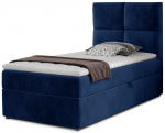 Voodi Rivia 90x200 90x108x209 cm Tumehall Sinine