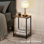 Abilaud 2 tk 40 x 30 x 50 cm pruun