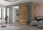Liugustega Riidekapp ESTI 180 180x215x59 cm Murano