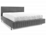 Polsterdatud voodi Plissa 200x102x212 cm Hall