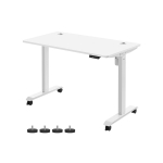 Reguleeritav kirjutuslaud 140x70x73.5-119cm valge