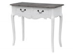 Konsoollaud Rimini White Valge Pruun