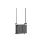 Sorteerimise pesukorv 2 x 46 L hall