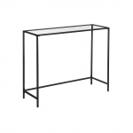 Must konsoollaud 100 x 35 x 80 cm