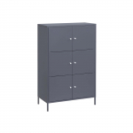 Metallist dokumendikapp 65x36x105.2cm hall