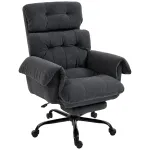 Kontoritool 80x77x108-116 cm tumehall jalatoega ja p&ouml;&ouml;rlev