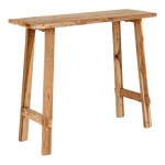 Bazar Bizar Girona konsoollaud 90x30x80 cm tiikpuu