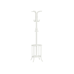 Riidenagi jalaga 40 x 40 x 175 cm valge metallist