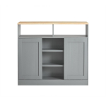 K&ouml;&ouml;gisaar 110x68x97 cm hall MDF ja puidust pealispind