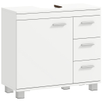 Valamukapp sahtlitega 70 x 30 x 64 cm valge MDF vannituppa