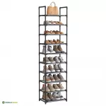 Kingariiul 45x28x173 cm hall metallraam 10 tasandit