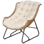 V&auml;litool 75x101x90 cm khaki rotangist v&auml;limusega