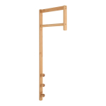 Riidenagi Trento bambus naturaalne seinanagi 82 cm