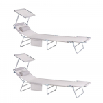 Lamamistoolid terrassile hall 2 tk