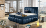 Voodi Vincenzo 140X200 160x126 cm Tume Sinine