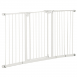 Turvav&auml;rav koertele 74 148 cm valge metallraam