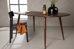 Sanford s&ouml;&ouml;gilaud 180x90x75 pruun ovaalne MDF metalljalad